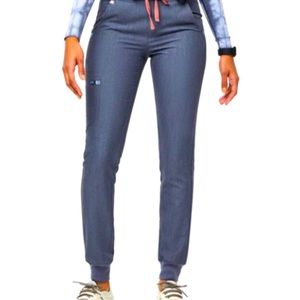 Figs Zamora joggers heather denim